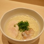 鮨 紺乃 - ​ 鶏蛤白湯ラーメン