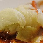 グリル十字屋 - 茹でキャベツ