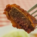 グリル十字屋 - ビーフカツレツ