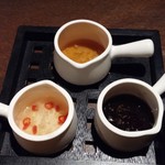 ぎんの月 - カオマンガイのソース