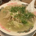 麺屋ごはん屋 これでもかっ！！ - 黄そば白湯味野菜少な目750円