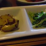 菜心味庵 きた岡 - 芋ケンピと水菜ワサビ