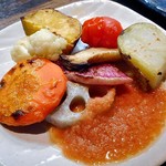 Bistro Refectorium - 季節の野菜の炭火焼き