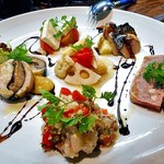 Bistro Refectorium - お任せオードヴルの盛り合わせ６種