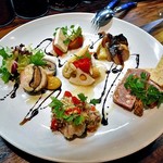 Bistro Refectorium - お任せオードヴルの盛り合わせ６種