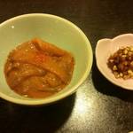 十割蕎麦みかあさ - お通し。