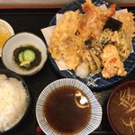 天閣 - 天ぷら定食(上)