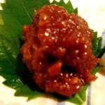 Inageya - にんにく味噌はにんにくの風味は感じませんでしたが胡桃が入っているようでちょいと甘かった