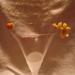 バー・バーンズ - イチジクのカクテル-01入れる前