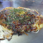 Okonomiyaki Ikkyuu - そば肉玉シングル550円