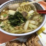 どうとんぼり神座 - 煮玉子ラーメン ¥600