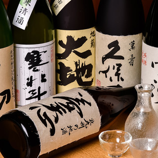 福岡県の地酒をはじめ、お飲み物を多数ご用意しております。