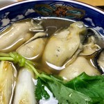 照庵そば処 - 牡蠣、お好きですか？