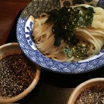 美味ひでき - 三谷製麺のつけ麺っす。漬けだしもこれ絶品