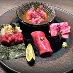 USHIGORO S. NISHIAZABU - 牛刺し4種