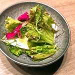 USHIGORO S. - ハーブサラダで一休憩