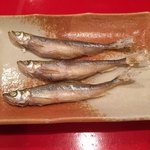 龍文支店 - 本ししゃもの一夜干。子持ちです。