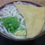 手打ちうどん 一屋 - かけうどん大とあげ