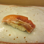 すし善 - ブリの漬け