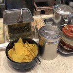 ふうりんらーめん - 薬味各種