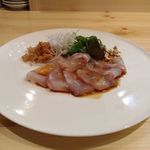 厨酒房ぱんどら - 鯛の刺身中華ソース