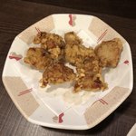 らーめん ２国 - 塩鶏の黄金からあげ♪