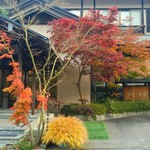 みやこ旅館 - 宿泊した宿の玄関