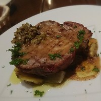 BISTRO DOUBLE - 豚ロース肉のグリエ 大根とサツマイモタプナードソース