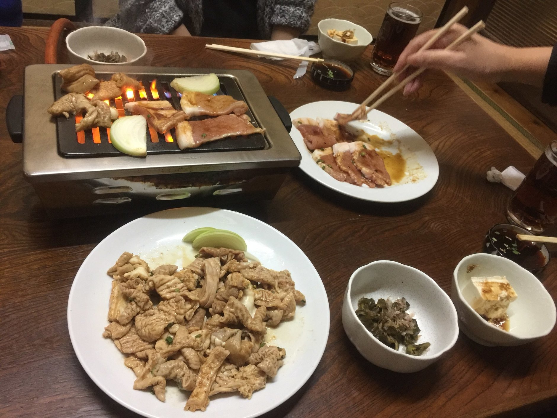 ホルモン焼き ちどり name=