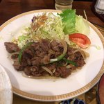 ごはん屋さん - 牛肉のスタミナ焼き