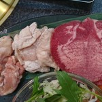 Nikuno Kappou Tamura - 国産鶏セセリ＆豚塩ホルモン＆北海道牛タン