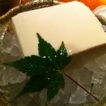 魚 しんのすけ - 濃厚な豆腐でした