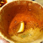 魚 しんのすけ - 写す前に食べちゃいました　もずく酢だったのですが・・・