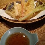 天ぷらサクサクで美味しい！！