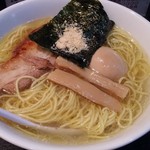 塩そば専門店 桑ばら - 塩そば（特別版？隠し味玉がっ！）