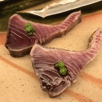 鮨 木場谷 - デブカツオ (ツマカツオ) 藁焼き