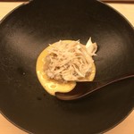 毛蟹　雲丹ソース