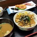 京屋 - 2017/9/24 あなご丼定食 1,300円