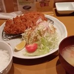 とんかつ とん樹 - 2017/10/18 上ロースカツ定食