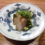 やまさん - 塩水締めした鯵