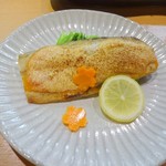 さばの明太子焼き