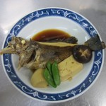 Simmered dish (rockfish, flounder, redfish)