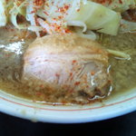 ラーメン二郎 鶴見店 - 4/29 豚アップ