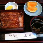 うなぎ割烹 康川 - うな重松
            