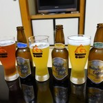 湯喜望 白扇 - まずは大山ビール