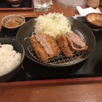 平田牧場 - 平牧三元豚ヒレカツ膳 ２枚