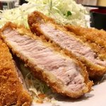 にし邑 - 上ロースかつ定食　1,400円