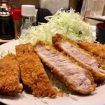 にし邑 - 上ロースかつ定食　1,400円