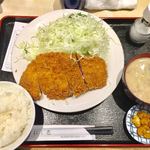 にし邑 - 上ロースかつ定食　1,400円