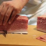 味あら井 - 大間のマグロ